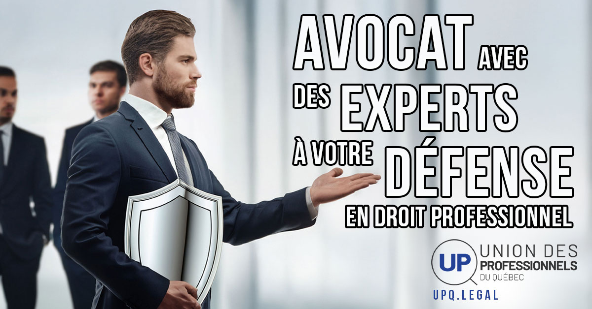 Équipe composée avocats en droit disciplinaire et des professionnels ingénieurs, médecins, architectes, psychologues, vétérinaires etc., pour vous défendre contre les abus de pouvoir des Ordres professionnels au Québec